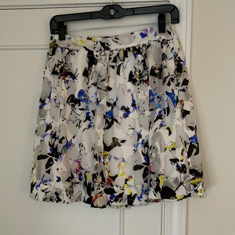 Elizabeth and James Risley Print A-Line Skirt